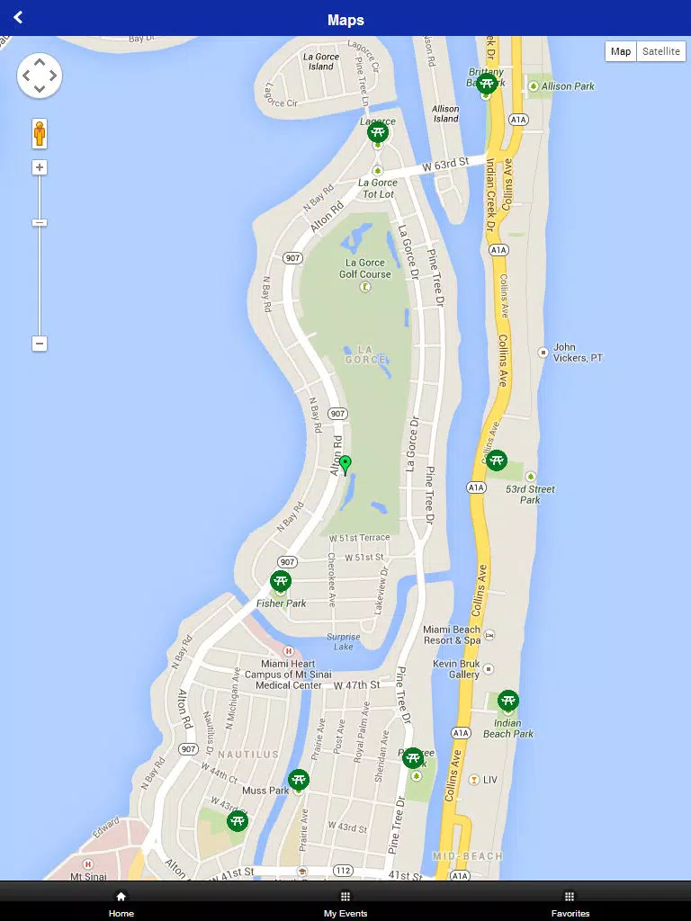 City of Miami Beach Parks and Recreation iPad  スクリーンショット