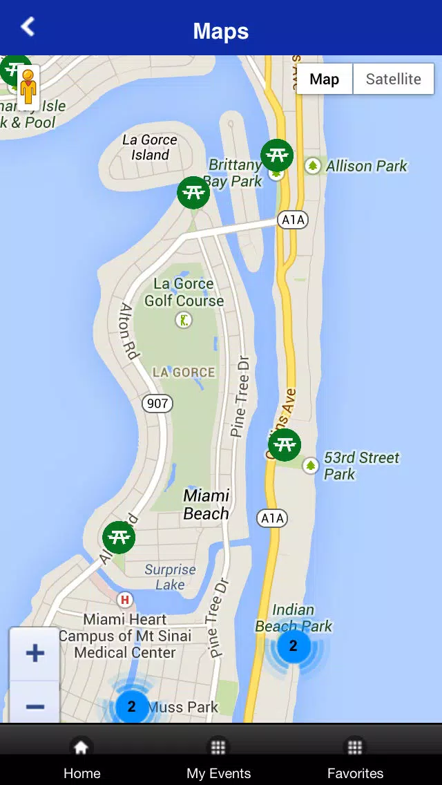 City of Miami Beach Parks and Recreation スクリーンショット