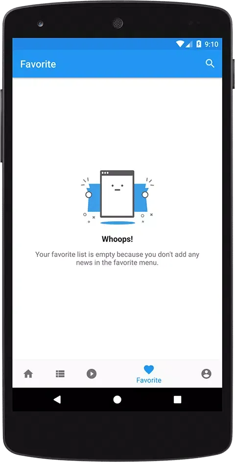Android News App Screenshots