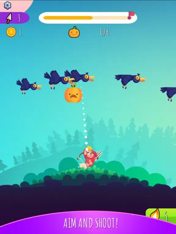 Bow Master Crow Hunter Shooter iPad 應用截圖