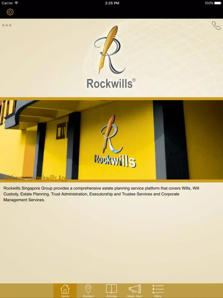 Rockwills Singapore iPad  Ekran Görüntüleri
