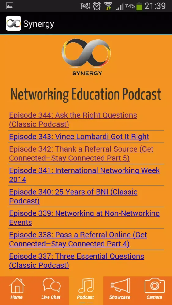 BNI Synergy Singapore Screenshots