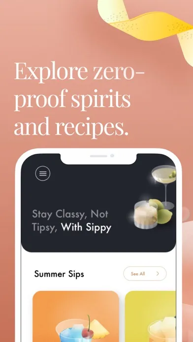 Sippy, The Mocktail Mixologist سکرین شاٹس