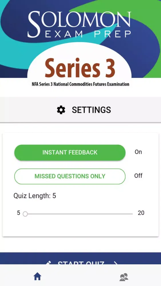 ภาพหน้าจอของ Solomon Series 3 Exam App