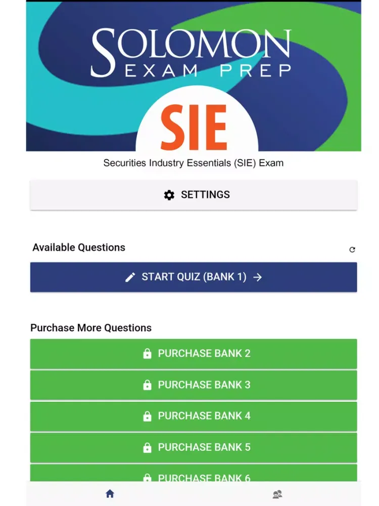 Zrzuty ekranu SIE Exam Simulator iPad 