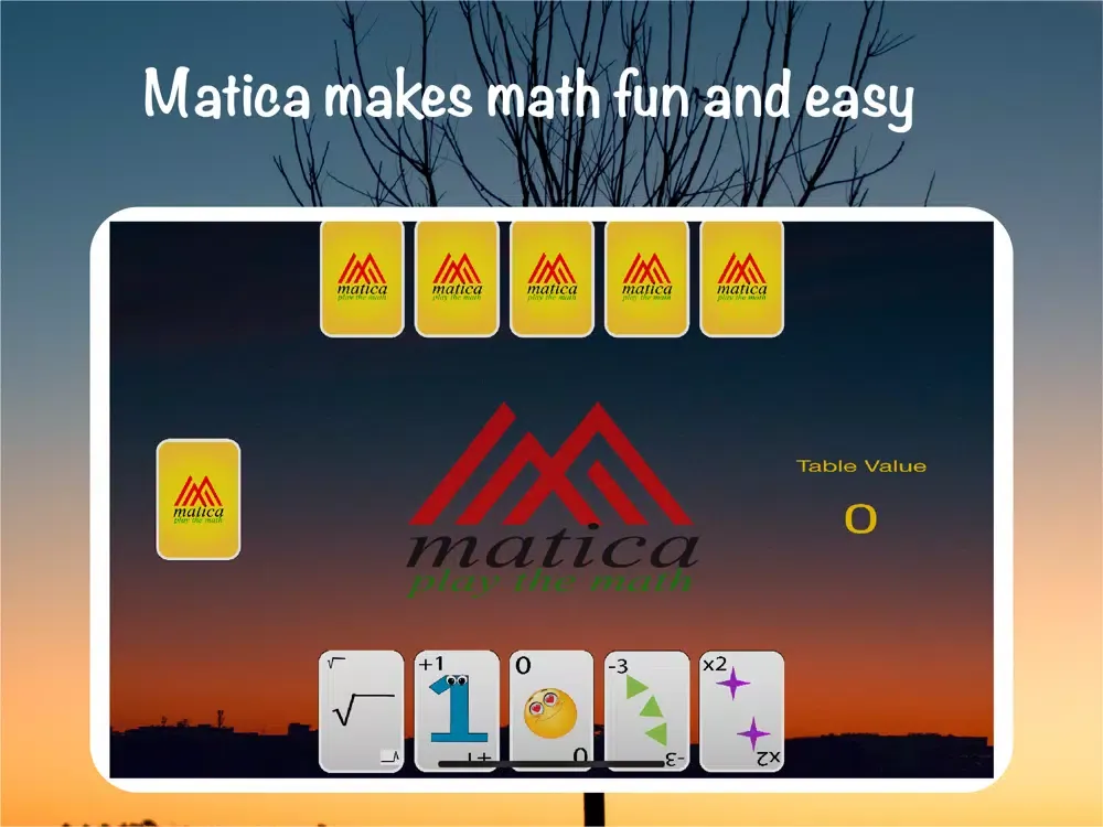 Capturas de tela do matica iPad 
