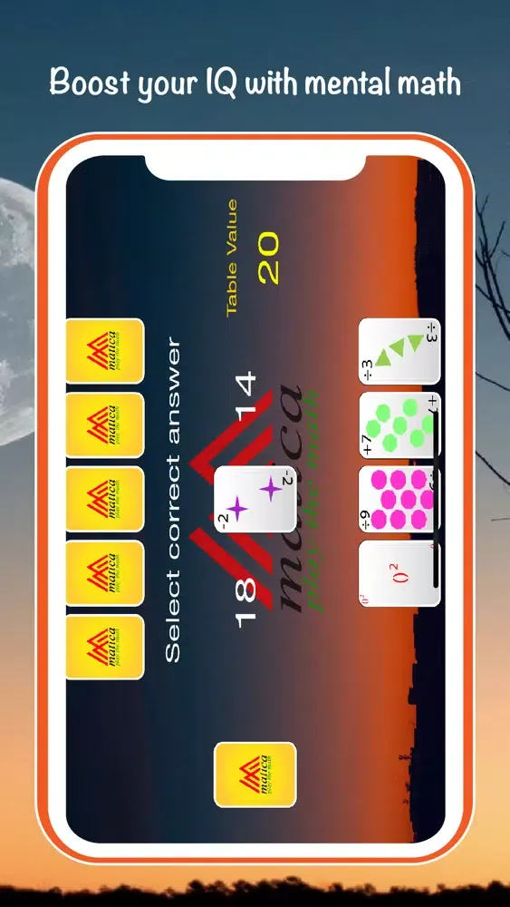 Capturas de tela do matica