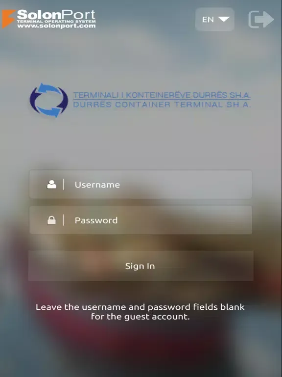 Durres Container Terminal iPad  Ekran Görüntüleri