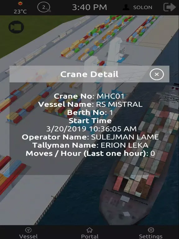 Durres Container Terminal iPad  Ekran Görüntüleri