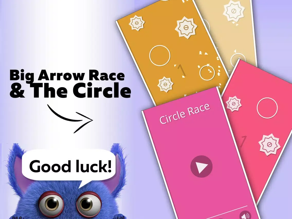 تصاویر Circle Leap & Big Arrow Race iPad 