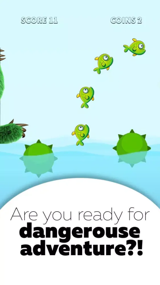 Capturas de tela do Super Fish Go Run: Reigns