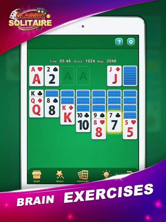 Solitaire Pop: Classic Deck iPad  স্ক্রিনশট