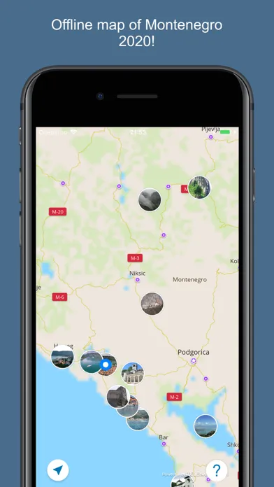 Montenegro 2020 — offline map Screenshots