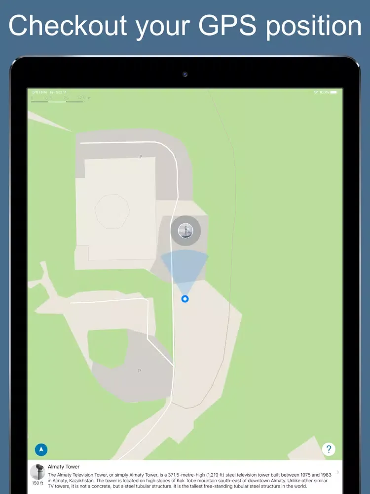 Almaty 2020 — offline map iPad  Screenshots