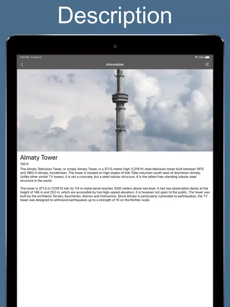 Almaty 2020 — offline map iPad  Screenshots