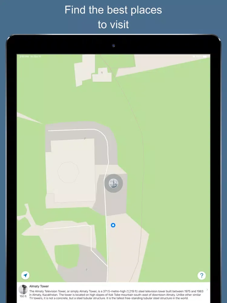 Almaty 2020 — offline map iPad  Screenshots