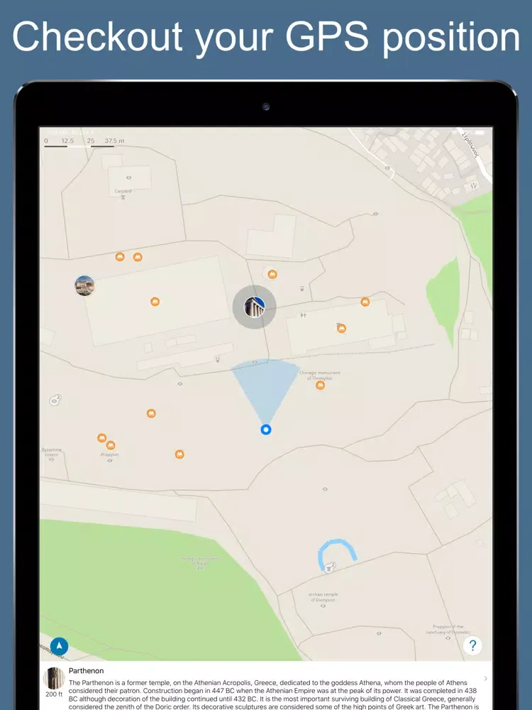 Athens 2020 — offline map iPad  سکرین شاٹس