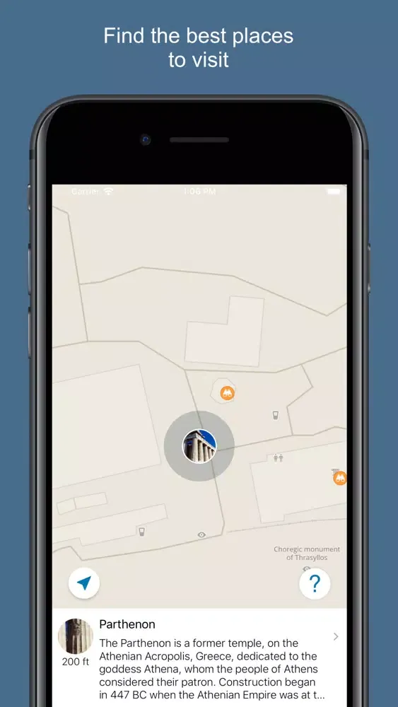 Athens 2020 — offline map سکرین شاٹس