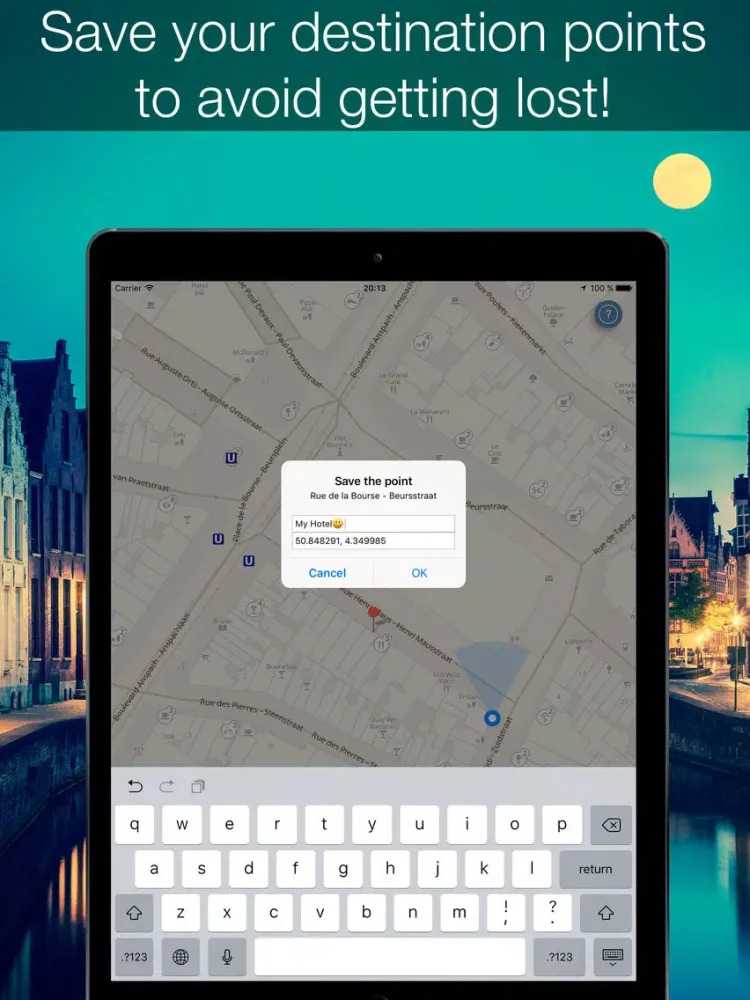 Скриншоты Belgium 2020 — offline map iPad 