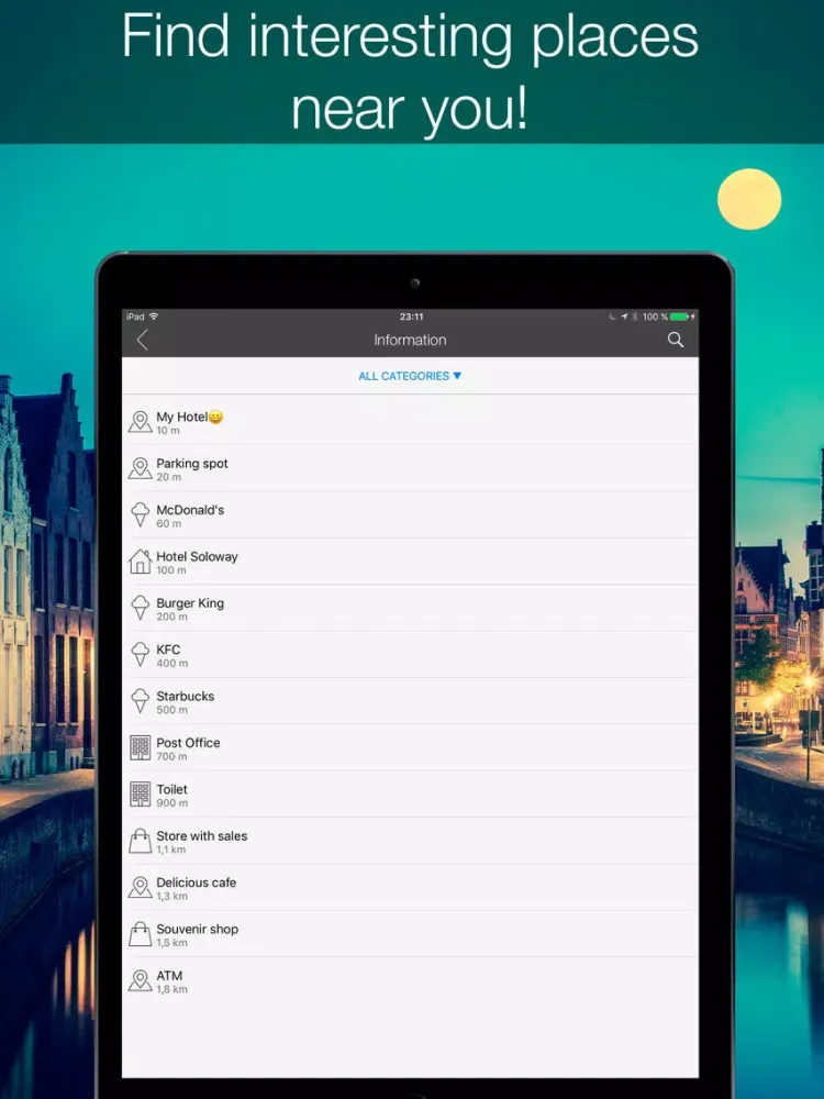 Скриншоты Belgium 2020 — offline map iPad 