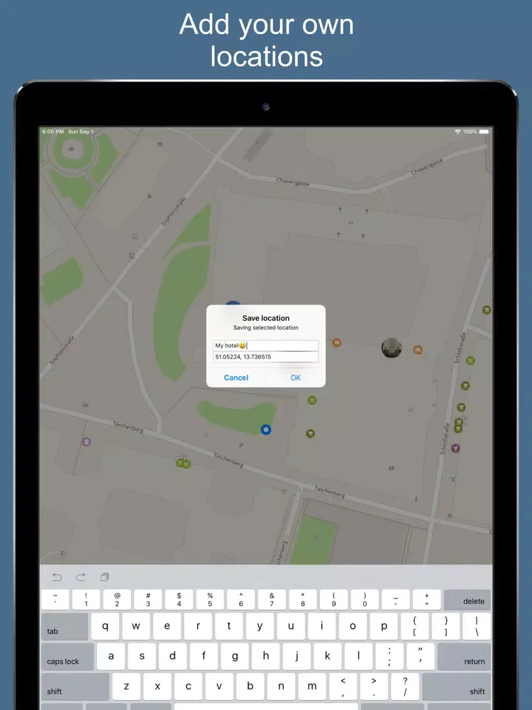 Dresden 2020 — offline map iPad  سکرین شاٹس