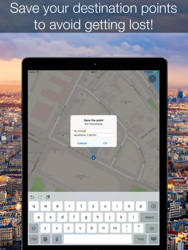 France 2020 — offline map iPad  Screenshots