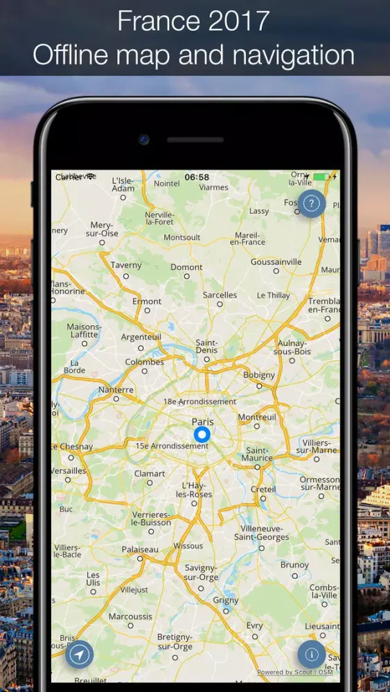 France 2020 — offline map Screenshots