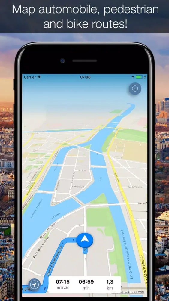 France 2020 — offline map Screenshots