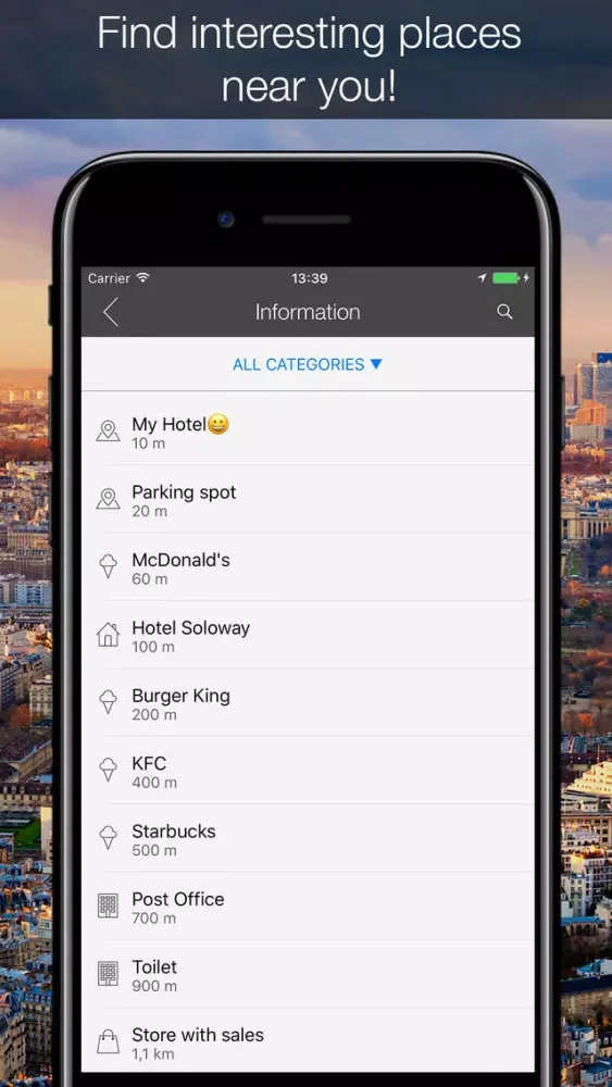 France 2020 — offline map Screenshots