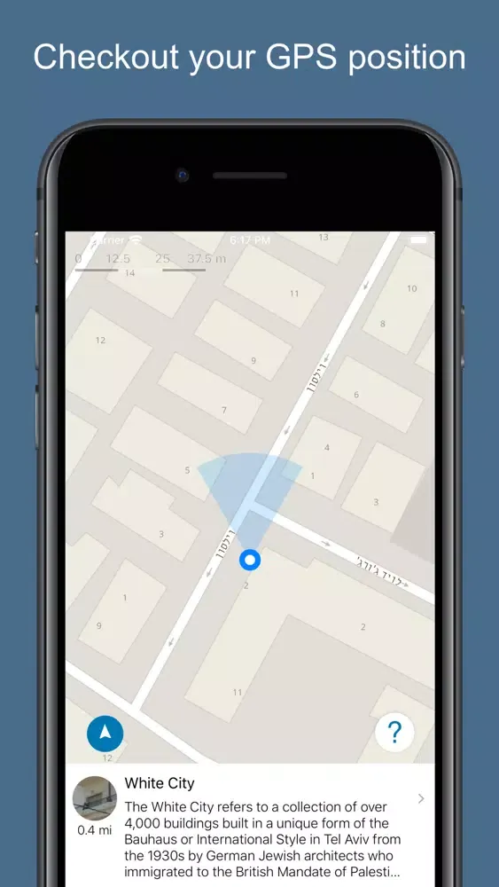 Capturas de pantalla de Israel 2020 — offline map