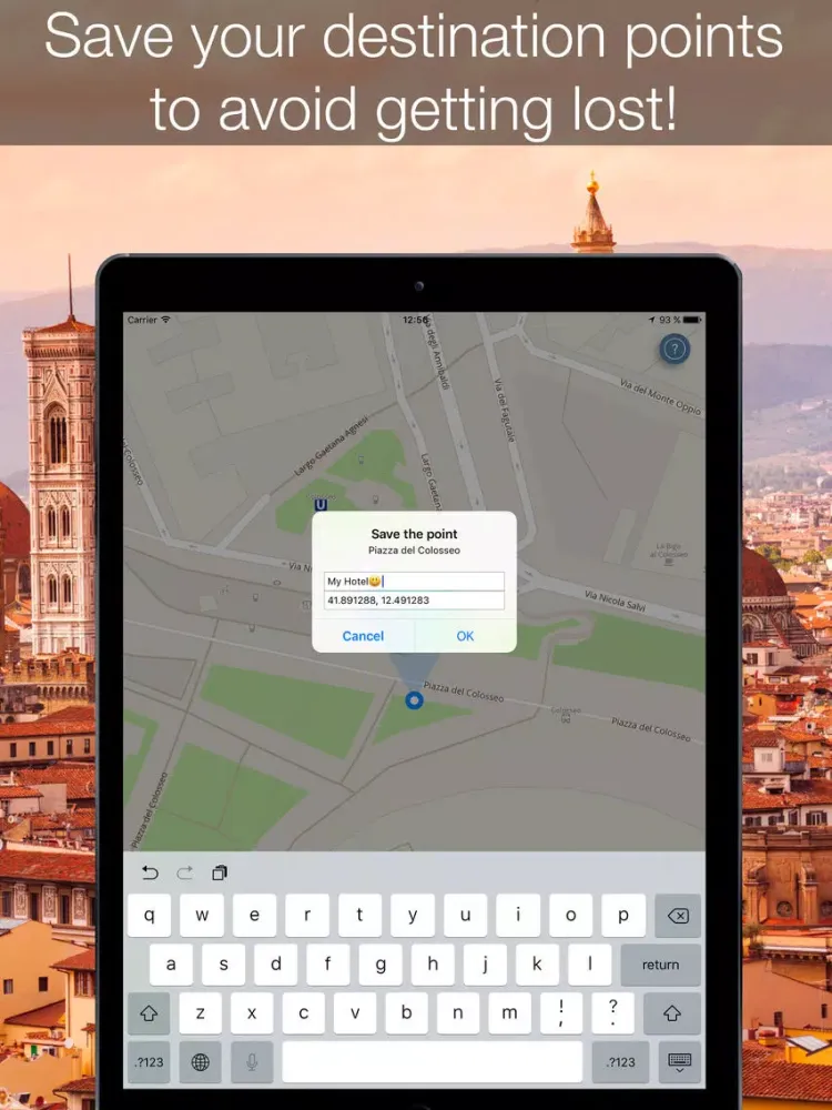 Italy 2020 — offline map iPad 應用截圖