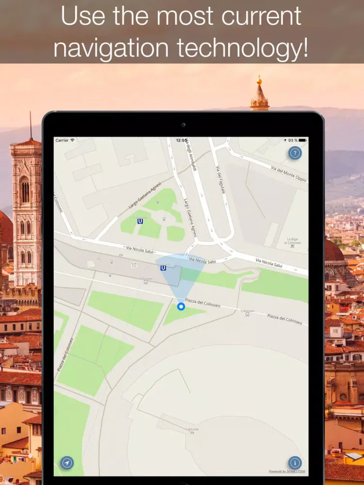 Italy 2020 — offline map iPad 應用截圖