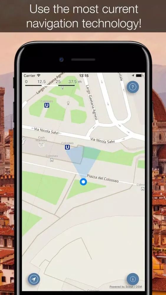 Italy 2020 — offline map應用截圖
