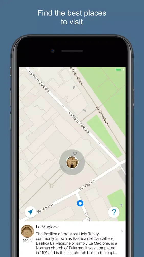 Ảnh chụp màn hình của Palermo 2020 — offline map