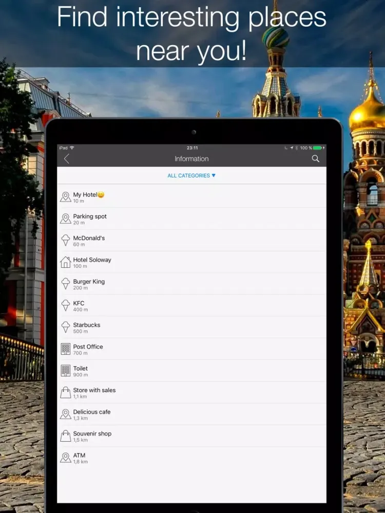 St Petersburg 2020 — offline iPad  Screenshots