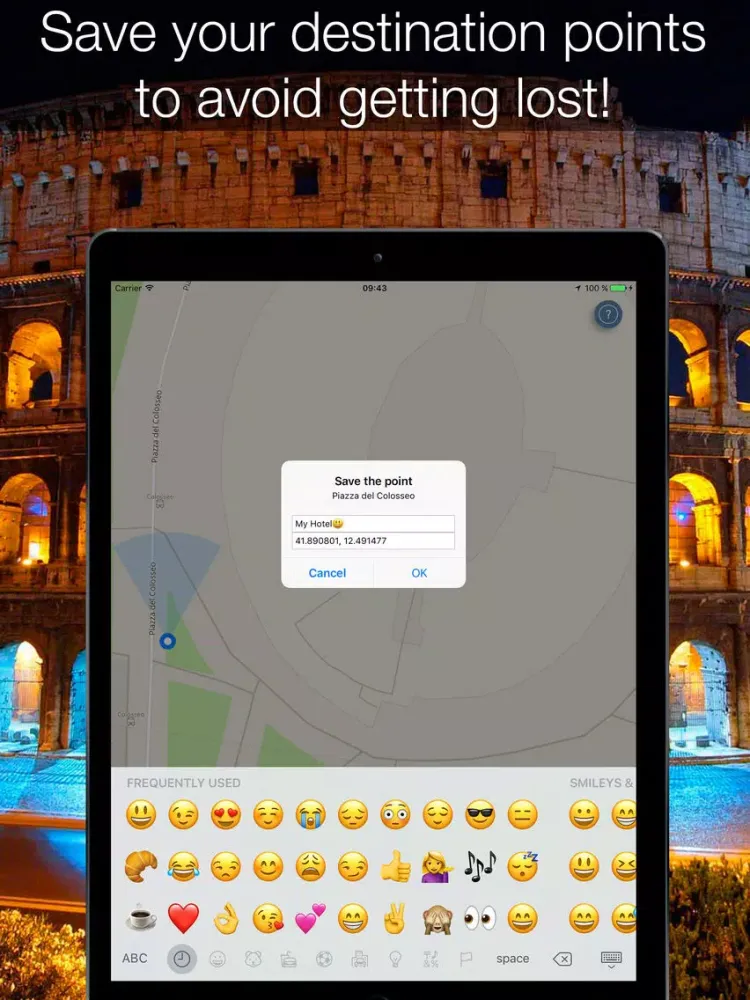 Capturas de pantalla de Rome 2017 — offline map iPad 