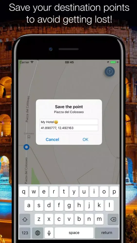 Capturas de pantalla de Rome 2017 — offline map