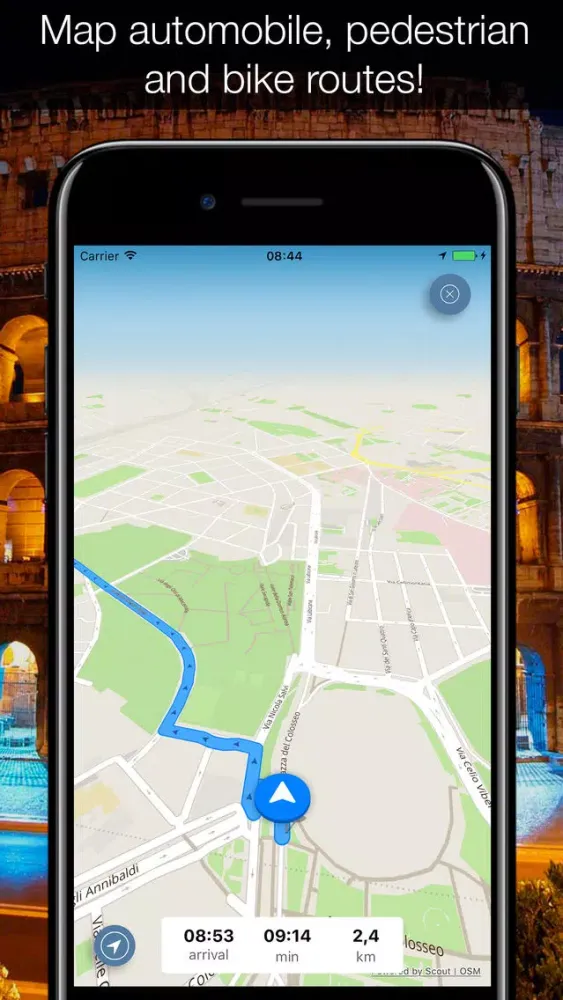 Capturas de pantalla de Rome 2017 — offline map
