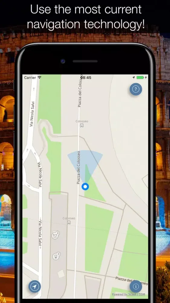 Capturas de pantalla de Rome 2017 — offline map