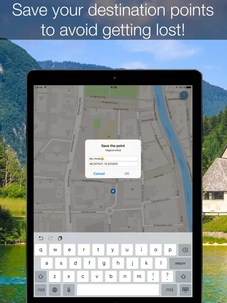 Captures d'écran de Slovenia 2020 — offline map iPad 