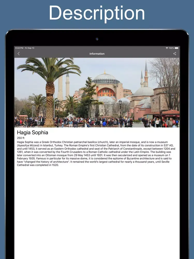 Tangkapan skrin Istanbul 2020 — offline map iPad 