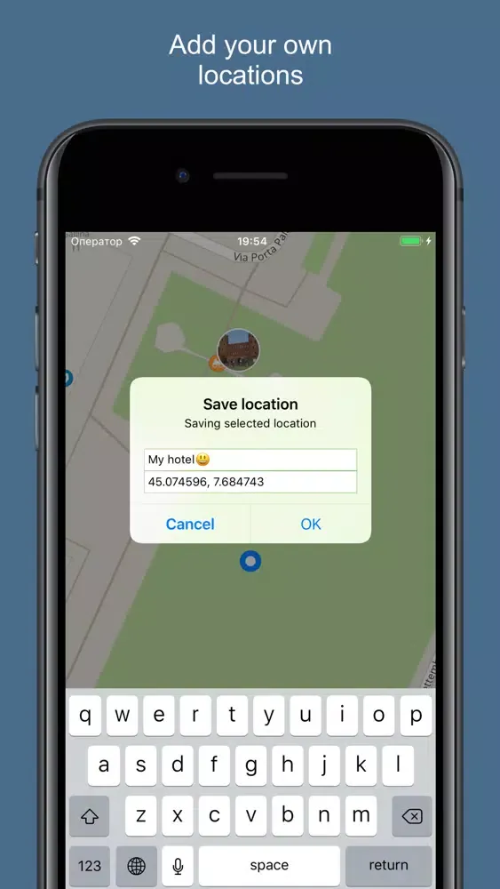 Capturas de tela do Turin 2020 — offline map