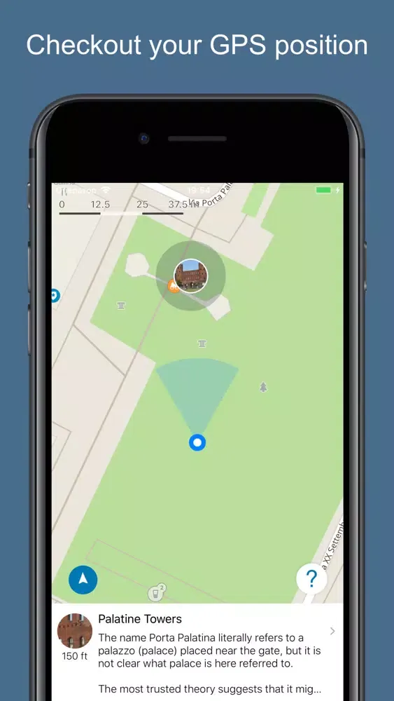 Capturas de tela do Turin 2020 — offline map
