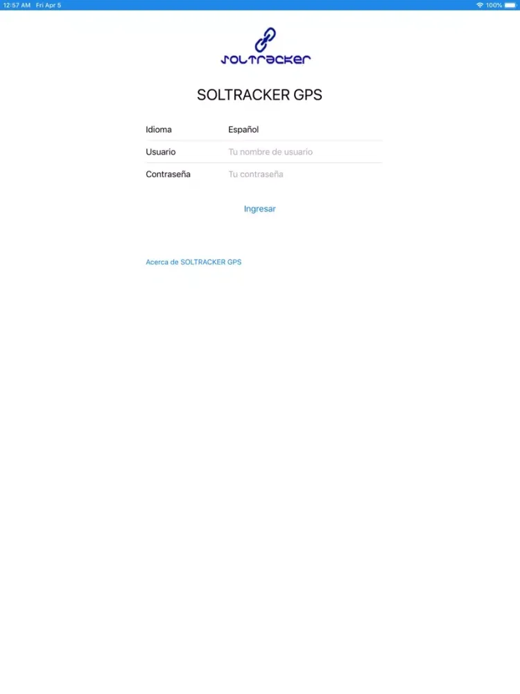 Soltracker iPad  スクリーンショット