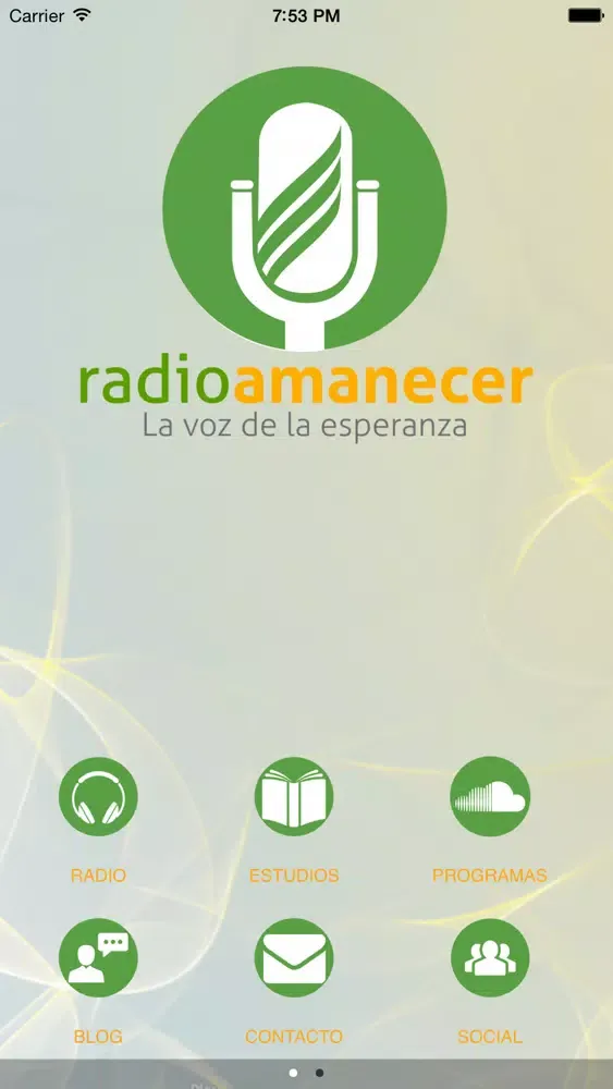 Capturas de pantalla de Radio Amanecer Internacional