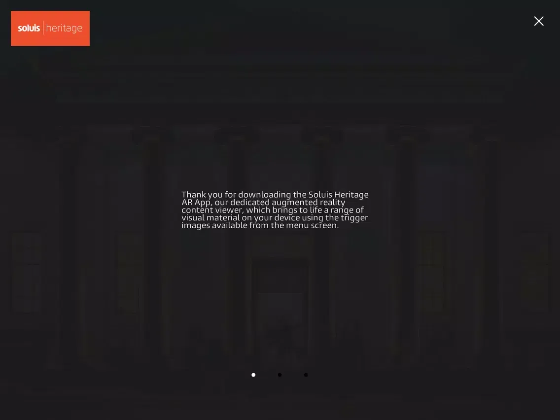 Capturas de pantalla de Heritage AR iPad 