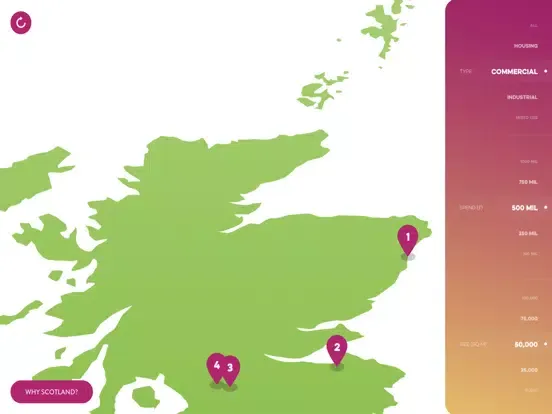 Invest in Scotland iPad  スクリーンショット