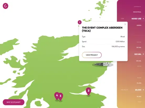 Invest in Scotland iPad  スクリーンショット