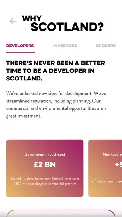 Invest in Scotland スクリーンショット