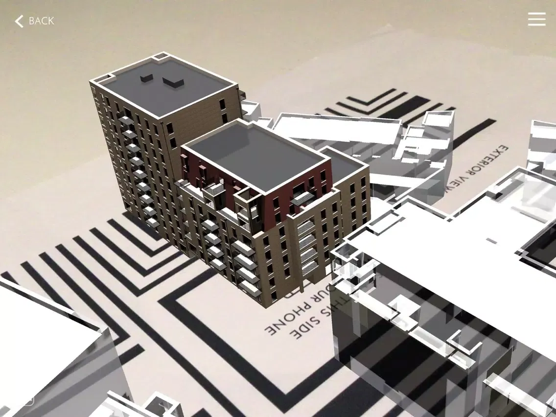 Capturas de tela do Trinity Walk Woolwich AR iPad 